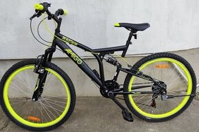 Celoodprúžený horský bicykel MTB 19 rám 26 kolesá