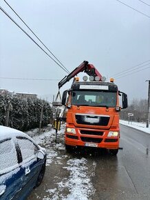 Ponúkame autodopravu, vyklapač + hydraulická ruka