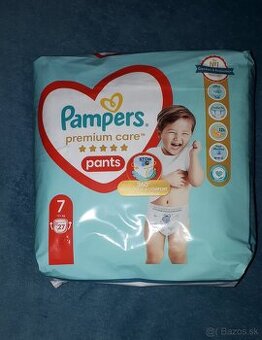 Pampers Premium Pants 27ks (17+kg) nové