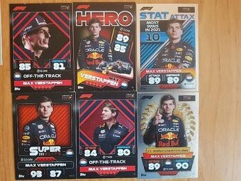 Karty,krtičky F1 Topps turbo attax 2022...