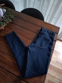 Hallhuber tmavo modré skinny S-36