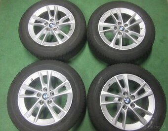 R16 zimná sada BMW rozteč 5x112 205/60R16 DUNLOP dezén 8mm