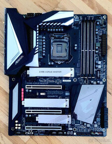 Z390 AORUS MASTER ( poškodená základná doska) socket LGA1151