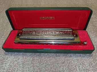 Predám: Hohner Super Chromonica 48/270 ústna harmonika - 1