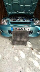 Chladič klimatizácie Honda Civic 6g anglan . - 1