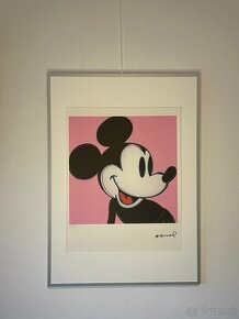 Andy Warhol "Mickey" Limitovaná edícia_Číslované_Certifikát - 1