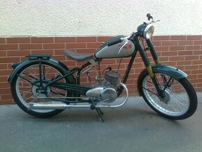 Motocykel Manet 90 r.v. 1949