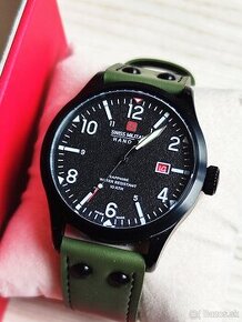 Švajčiarske hodinky SWISS MILITARY HANOWA - Army Black Green