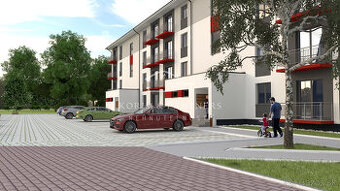 2 izbový byt (46m²) B101 prízemie v NOVOSTAVBE, Kolárovo