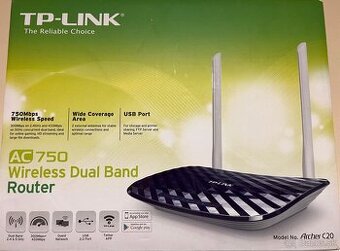 Router TP-Link AC750 Dual band Archer C20