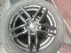 Alu disky dezent 5x112 r16 pneumatiky 205/55 r16