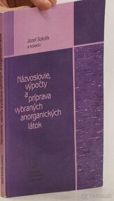 Názvoslovie, výpočty vybraných anorganickych látok