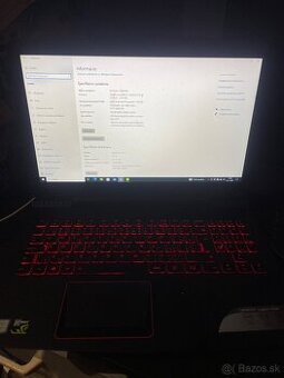 Predám herný notebook Lenovo y520