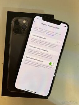 IPHONE 11 PRO SPACE GRAY 256GB ZÁRUKA - STAV AKO NOVÝ