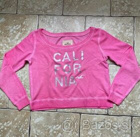 Crop mikina Hollister