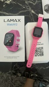 LAMAX WatchY2 Pink - detské smart watch - 1