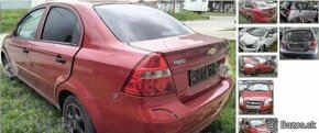 Chevrolet Aveo sedan 1.4 2009 predám PREVODOVKA, KAPOTA PRED