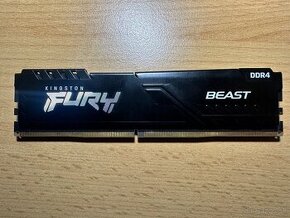 Kingston FURY 8 GB DDR4 3200 MHz CL16 Beast Black