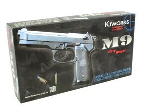 Airsoft pištoľ M9 Kjworks BlowBack / platené do zmazania