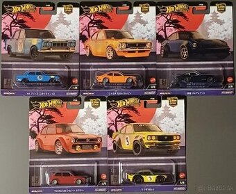 Séria Hot wheels JAPAN- REZERVOVANÉ