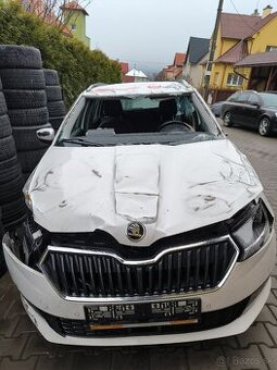 Náhradní díly ze Škoda fabia 3 1.0tsi 70kw, 2023, 36tkm.