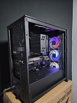 Predám pc v záruke. Ryzen 5 5600X, Radeon RX 6600 Core 8GB