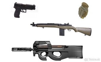 TM P90, AW P226, CYMA M14, Mechanix Wear Berry M-Pact