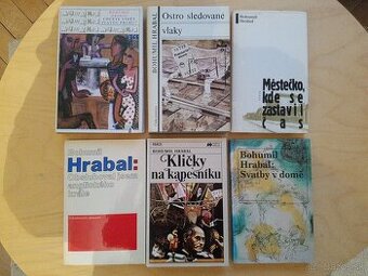 6x Bohumil Hrabal