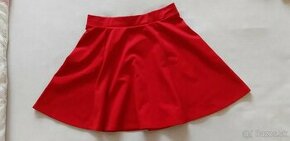 Dámska červená sukňa S - 1