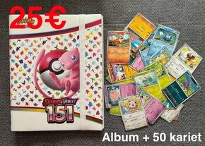 VÝHODNÁ PONUKA POŠTOVNÉ ZADARMO Pokémon albumy a karty