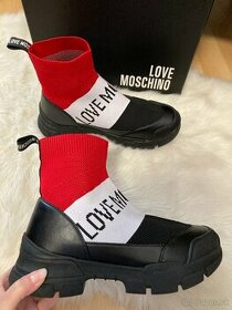 Tenisky ponožkové Love Moschino - 1