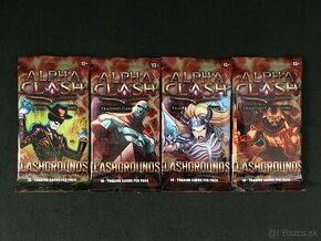 Alpha Clash TCG Clashgrounds Booster Packs Art Set