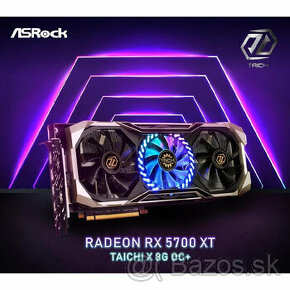 Herná grafika ASROCK RX 5700XT Taichi 8GB GDDR6 OC - 1