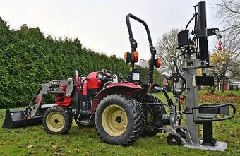 Štiepačka za traktor + elektromotor JANSEN TS-30K - 30 ton -