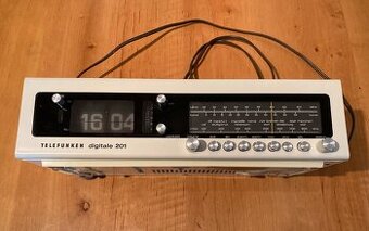 Vintage Radio budik Telefunken Digitale 201✅