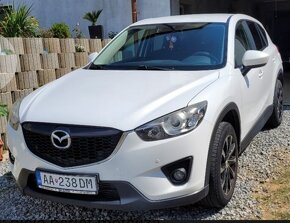 Mazda CX-5  2,2 DIESEL Automat, 4×4 110KW , biela metaliza