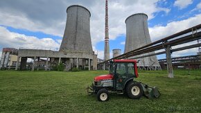 prace s malotraktorom, mulčovanie kosenie oranie