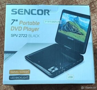 Sencor 7" DVD - USB prehrávač