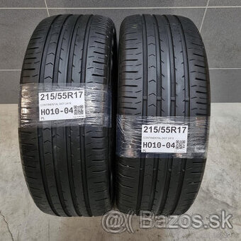 Letné pneumatiky 215/55 R17 CONTINENTAL DOT2419