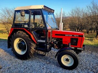 Zetor 7211 s TP a ŠPZ