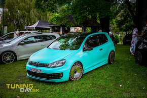 VW golf 6 GTD Tiffany blue