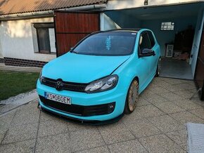 VW golf 6 GTD Tiffany blue