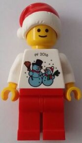 Lego Kladno PF 2016 Minifigure Santa Claus