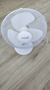 Stolný ventilátor 30 cm, 40W, biely