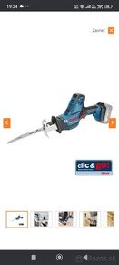 Bosch professional GSA 18 V-LI C nová