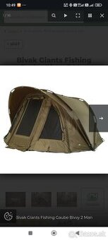 Bivak Giants fishing gaube bivvy 2 man