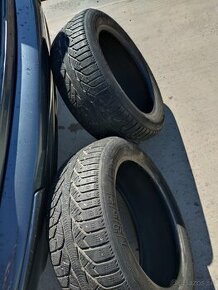 Dve zimné 205/55 r16,dve letné pneumatiky 225/55 r16 - 1