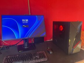 Predám hernu  zostavu pc+monitor