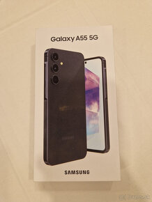 Samsung Galaxy A55 5G 6/128GB DUOS Modročierny - nerozbalený