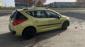 Predám Peugeot 207 SW NOVÁ STK/EK, 1,4 16 V 70 kW